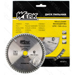 Пильний диск по дереву Werk 180X22.23, 60 зуб. - 1 шт