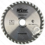 Пильний диск по дереву Werk 200X32, 36 зуб. - 1 шт