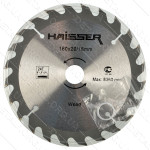 Пильный диск по дереву Haisser 160х16/20 24 зуб