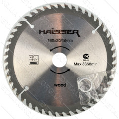 Пильний диск по дереву Haisser 160х16/20 48 зуб - 1 шт 2