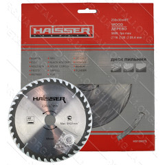 Пильний диск по дереву Haisser 230х30 40 зуб - 1 шт