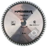 Пильний диск по дереву Haisser 250х30 60 зуб - 1 шт