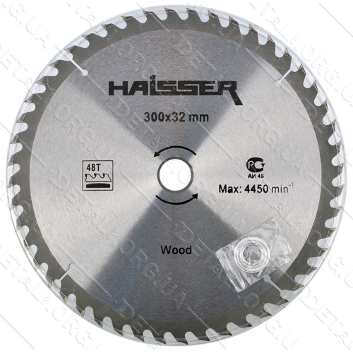 Пильний диск по дереву Haisser 300х32 48 зуб - 1 шт