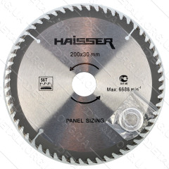 Пильный диск по ламинату Haisser 200х30 56 зуб - 1 шт 2