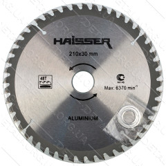 Пильный диск по алюминию Haisser 210х30 48 зуб - 1 шт 2
