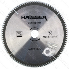 Пильный диск по алюминию Haisser 255х30 100 зуб - 1 шт 2
