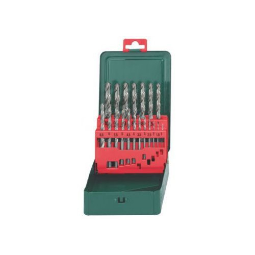 Набор сверл по металлу Metabo HSS-G Promotion 19 предметов оригинал