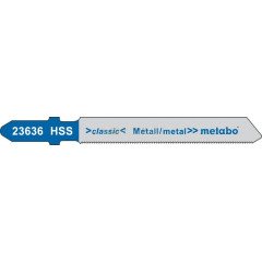 Лобзиковое полотно по металлу Metabo Classic T 118 G, 25 шт оригинал
