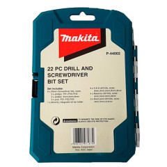 Комбінований набір свердл та біт 22 шт Makita оригінал P-44002 2