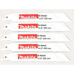 Пильні полотна по металу для шабельних пив Makita (P-04927) L200 мм