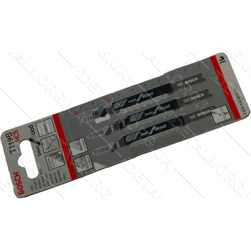 Пилка Bosch T119B 3шт по дереву 2608630878