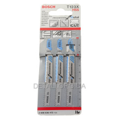 Пилка Bosch T123X 3шт по металлу 2608638472