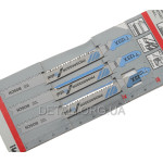 Пилка Bosch по металу T123X, 1,2-2,6×100 мм, 3 шт оригинал 2608638472