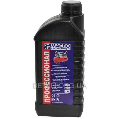 Масло для компрессора КС-19 0,85л (светлое) деш