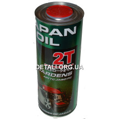 Олива для двотактних двигунів Japan Oil GARDENS 2T же/б 1L