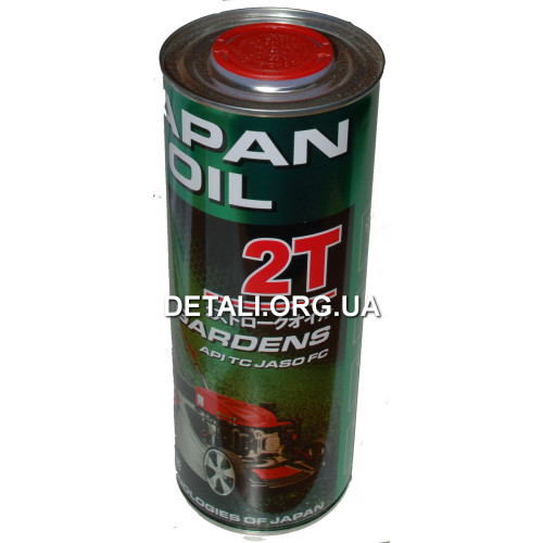 Олива для двотактних двигунів Japan Oil GARDENS 2T же/б 1L