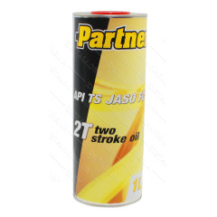 Масло для 2-х тактных двигателей PARTNER 2T 1л, ж/б круглая / минеральное