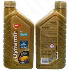 Масло для 4-х тактных двигателей Dynamic MAX 10W-40 MOL 1л полусинтетика