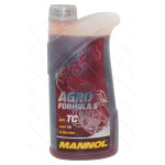 Масло для 2-х тактных двигателей MANNOL Agro Formula S API TC , 1л, для садовой техники