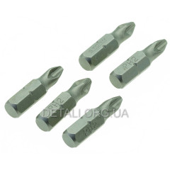 Набір біт PH2 Storm 1/4*25mm, ACR, S2 (5шт) 2