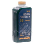 Масло для 2-х тактных двигателей MANNOL Agro HSQ API TC , 1л