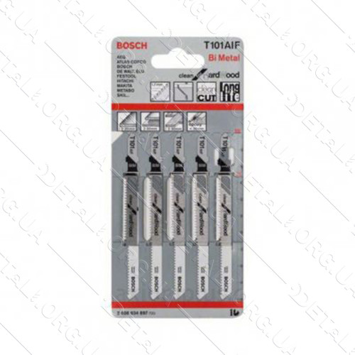 Пилка Bosch T101AIF 5шт по дереву 2608634897