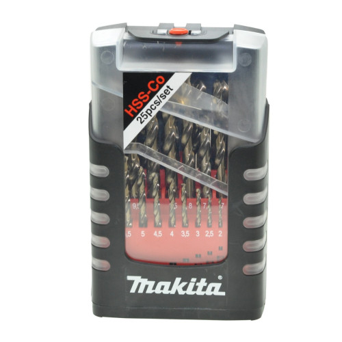 Набор сверл HSS-CO по металлу 1-13мм (25 шт.) Makita оригинал D-50479