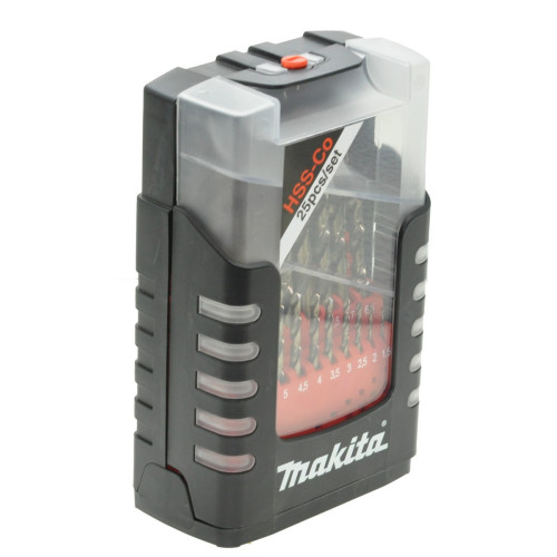Набор сверл HSS-CO по металлу 1-13мм (25 шт.) Makita оригинал D-50479