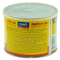 Мастило YUKO Литол-24 0,4кг банку 0,5л жерсть 2