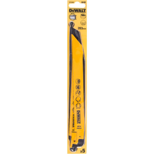 Полотно пильное для металла DeWALT оригинал DT2353 (L203, шаг зуб. 1.8мм)