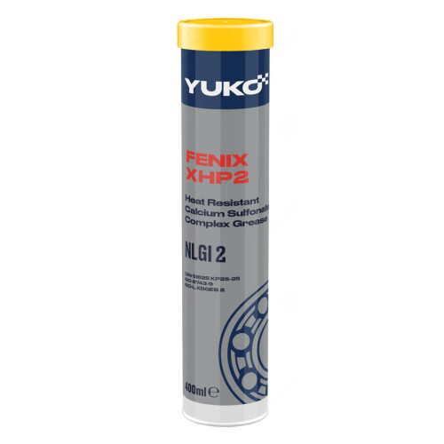 Высокотемпературная смазка YUKO FENIX XHP2 на основе сульфоната кальция 0,4 л картуш