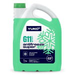 Охолоджувальна рідина YUKO ANTIFREEZE-32 G11 зелений 5 кг каністра.