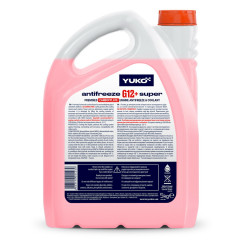 Охолоджувальна рідина YUKO ANTIFREEZE-32 G12+ червоний 5 кг каністра. 2