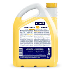 Охлаждающая жидкость YUKO ANTIFREEZE-32 G12+ желтый 5 кг канистра 2