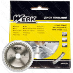 Пильный диск по дереву 115X22.23, 40 зуб. Werk WE109102