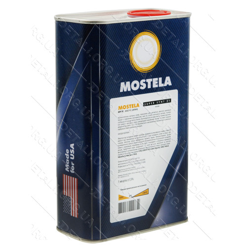 Олива для 2-х тактних двигунів Mostela Super Synt 2T 1л.