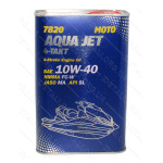 Олива для 4-х тактних двигунів Aqua Jet 4T API SL 10W-40 MANNOL, 1л ж/б