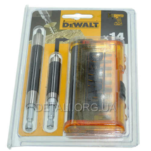 Набор бит DeWALT оригинал DT71570 14шт