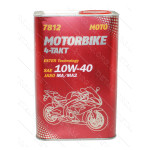 Олива для 4-х тактних двигунів Motorbike 4T API SL 10W-40 MANNOL, 1л ж/б
