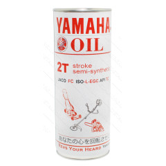Масло для 2-х тактных двигателей YAMAHA OIL 2T 1л, ж/б круглая / минеральное