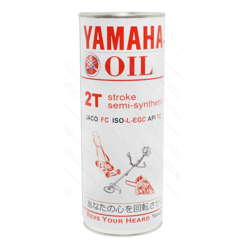 Масло для 2-х тактных двигателей YAMAHA OIL 2T 1л, ж/б круглая / минеральное