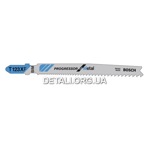 пилка лобзика Bosch 123XF (1шт) по металу 2 608 638 472/2 608 638 473/2 608 638 474/2 608 638 700