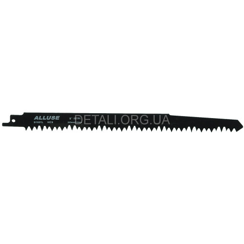 Пилка сабельной пилы art S1531L L240 (1шт) по дереву 