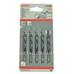 Пилка Bosch T119B 5шт по дереву 2608630037