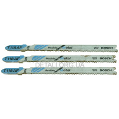 Пилка Bosch T118AF 3шт по металлу 2608634694