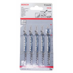 Пилка лобзика Bosch T244D 5шт по дереву 2608630058