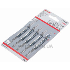 Пилка лобзика Bosch T244D 5шт по дереву 2608630058 2