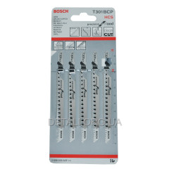 Пилка Bosch T301BCP 5шт по дереву 2 608 633 A37