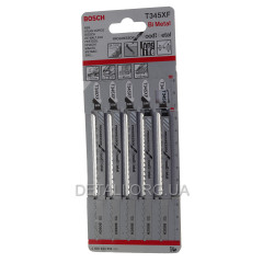 Пилка Bosch T345XF 5шт по металу 2608634994