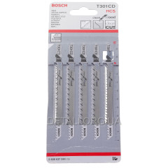 Пилка Bosch T301CD 5шт по дереву 2608637590